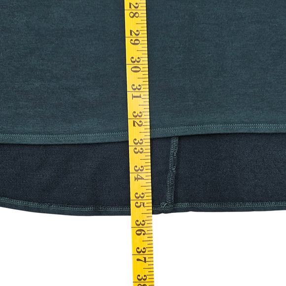 NWT Bryn Walker Tunic Top Womens XL Dimitri Green Oversized Lagenlook Dolman - Picture 11 of 13